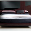 ESF-124 Benicarlo  //  Dark Color Contemporary Platform Bed 124 Benicarlo