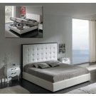 ESF-Penelope  // Penelope White Tufted Leather Headboard w/Storage by Dupen Spain