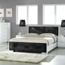 JM-Vegas  //  Vegas Platform Bed in White Lacquer Finish