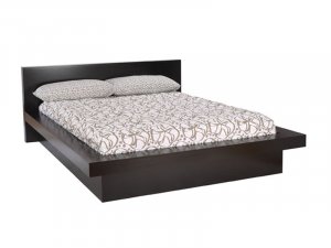 LS-Zurich //  Zurich Cappuccino Platform Bed by Lifestyle Solutions
