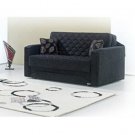 klm_lov_Ira_bl // Ira modern fabric LOVESEAT