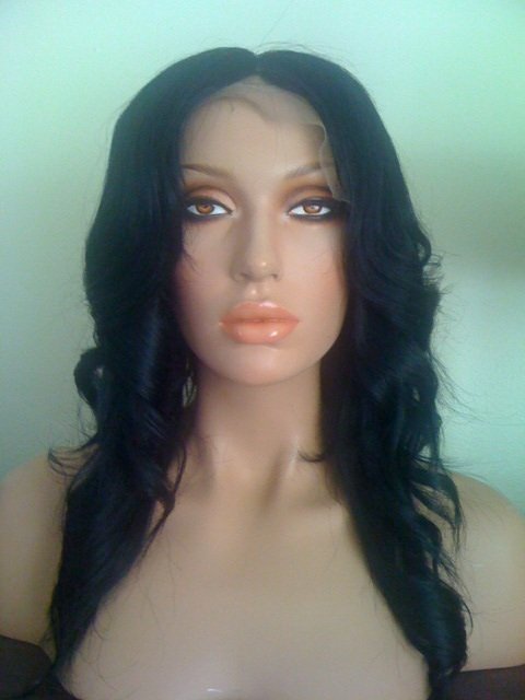 Full Lace Wig, 100% Indian Remy Hair 12in