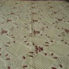 Beautiful Machine Embroidered Queen Size Quilt