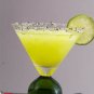 Martini Margarita 2 Glass Emerald Green Unique Designer Style Barware Glassware NEW