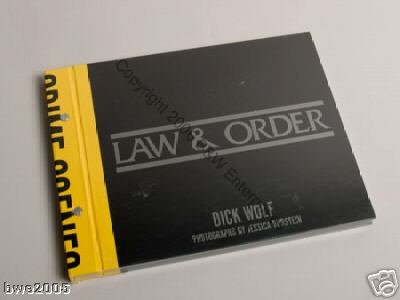Law & Order by Dick Wolf, Jessica Burstein New Collector Book Police TV