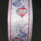 Christmas Ribbon Wire Edged 2.5 inch Bows Wreaths NEW