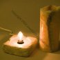 REAL Onyx Stone Lamp Romantic Decorative Electric Night Light Table Lamp Old-World Charm NIB