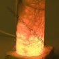 REAL Onyx Stone Lamp Romantic Decorative Electric Night Light Table Lamp Old-World Charm NIB