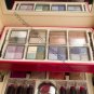 "Red" Markwins 34 Piece Ladies Makeup Kit Traincase Mirror Lip Stick Gloss Blush Brushes NEW