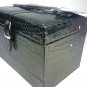 "Black" Markwins 34 Piece Ladies Makeup Kit Traincase Mirror Lip Stick Gloss Blush Brushes NEW