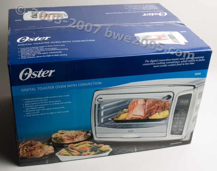 Oster Model 6058 6 Slice Toaster Convection Tabletop Oven w Racks NIB