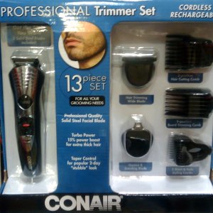 Conair 188GDC 13 piece Professional Beard Hair Trimmer Cutter Set Cordless Rechargeable