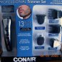 Conair 188GDC 13 piece Professional Beard Hair Trimmer Cutter Set Cordless Rechargeable