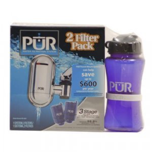 Pur Faucet Mount Water Filtration System 2pk Free Sports Style