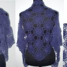 hand crochet shawl,free shipping
