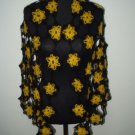 hand crochet flower shawl,free shipping