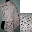 hand crochet flower shawl,free shipping