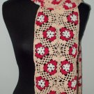 hand crochet scarf,free shipping