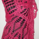 hand crochet rose shawl,free shipping