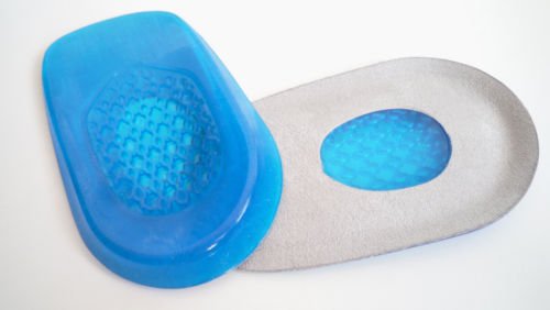 Men's Heel Cups Pads Shoe Inserts Pain Spur Plantar Fascia Foot Pain