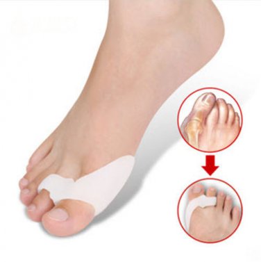 Gel Toe Spreader Bunion Protectors Guard Side of Foot Pain Corns Hallux