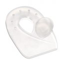 Plantar Facsiitis Heel Pain Heel Pads Inserts Women's Heel Spur Pads with Removeable Plug