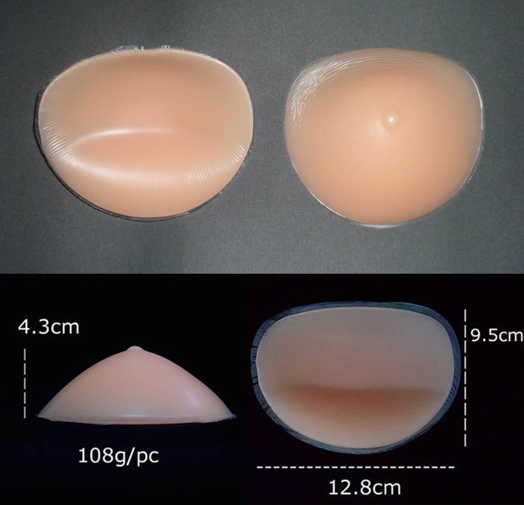 Silicone Chicken Fillets Breast Forms Cleavage Enhancers Bra Inserts ...