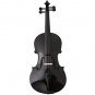 Full Size 4/4 Student Violin Case & Bow BLACK