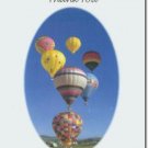 #M4U0165 Hot Air Balloons Thank You Greeting Card