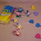 LOT OF 1992 DINOSAURS McDONALD'S HAPPY MEAL TOYS