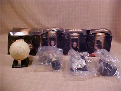 LOT OF 4 STAR WARS EPISODE 1 TACO BELL COLLECTOR TOYS