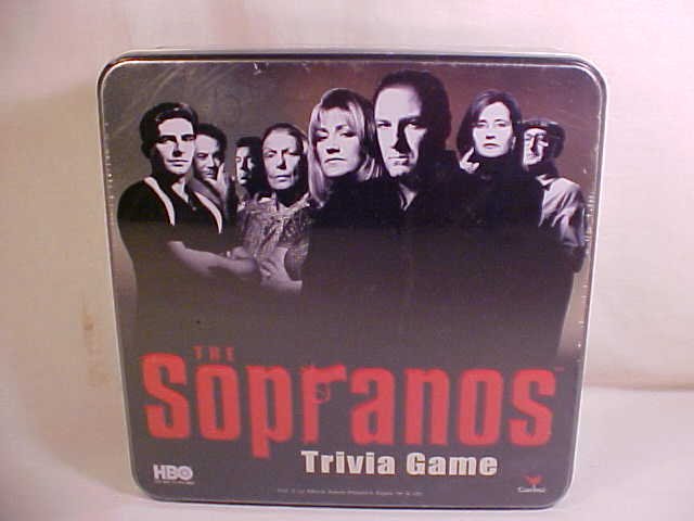 2004 THE SOPRANOS TRIVIA GAME IN COLLECTOR TIN
