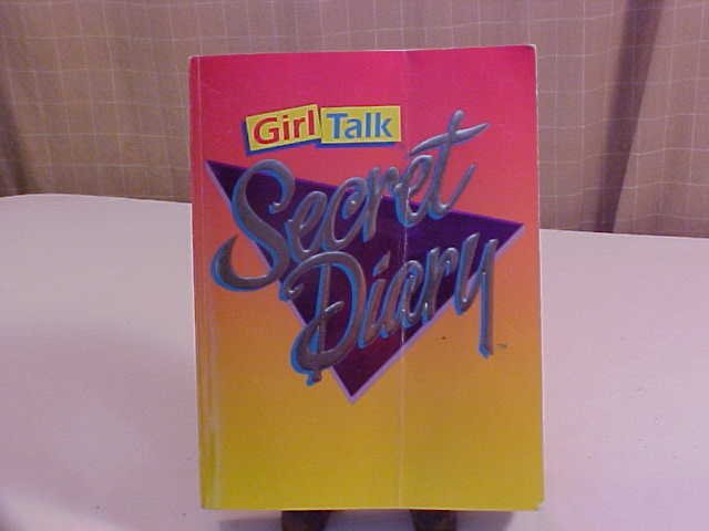 1991 GIRL TALK SECRET DIARY BOOK