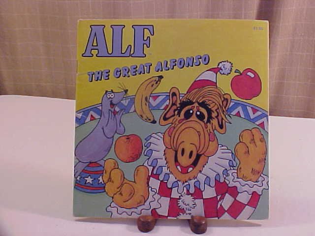 1987 ALF THE GREAT ALFONSO BOOK