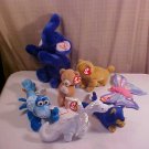 LOT OF 7 TY BEANIE BABY PLUSH TOYS