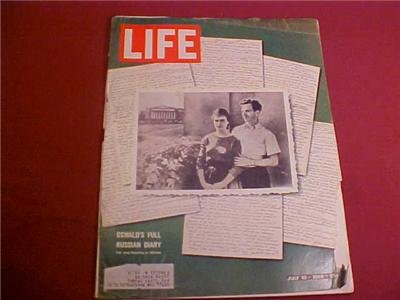 JULY 10 1964 LIFE MAGAZINE OSWALD'S FULL DIARY