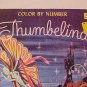 VINTAGE THUMBELINA COLOR BY NUMBER COLORING BOOK