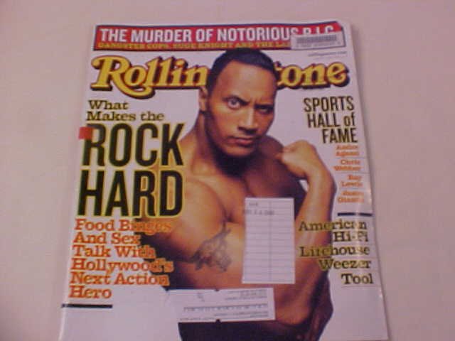 2001 ROLLING STONE MAGAZINE WHAT MAKES THE ROCK HARD