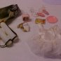 VINTAGE 1950'S LOT OF BARBIE DOLLS AND CLOTHING