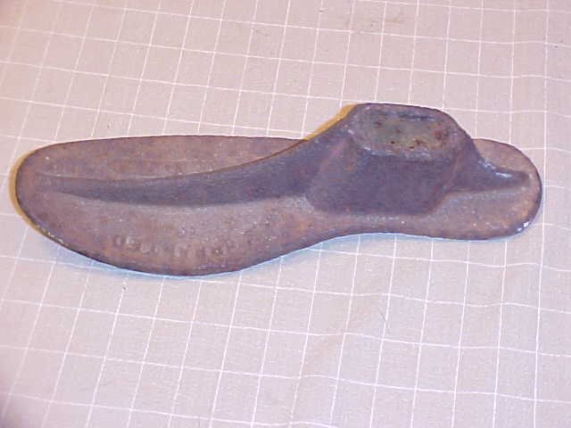 Vintage Cobbler's Cast Iron Shoe Form