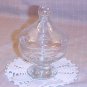 Vintage Glassware Small Glass Candy Dish with Lid