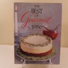 1986 THE BEST OF GOURMET 1986 EDITION COOKBOOK HARDCOVER