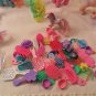 MY LITTLE PONY LOT OF 12 PONY AND ACCESSORIES