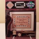 EASY READING COUNTED CROSS STITCH SYMPHONY SAMPLER MUSIC THEME