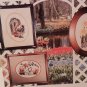 PUCKERBRUSH PLANTS A SPRING GARDEN COUNTED CROSS STITCH