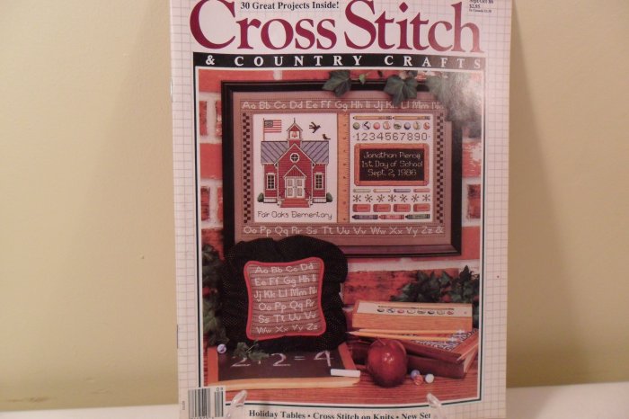SEPT/OCT 1986 CROSS STITCH AND COUNTRY CRAFTS 30 PROJECTS