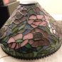 VINTAGE TIFFANY STYLE STAINED GLASS LAMP COLLECTIBLE