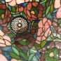 VINTAGE TIFFANY STYLE STAINED GLASS LAMP COLLECTIBLE