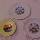 LOT OF 3 VINTAGE COLLECTOR STATE PLATES