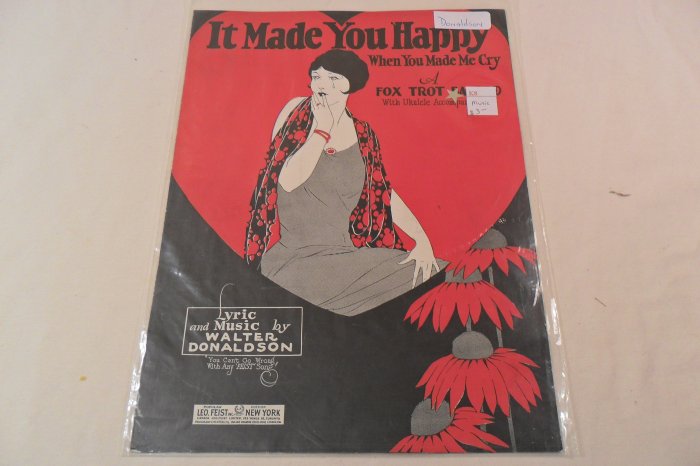 It Made You Happy When You Made Me Cry 1926 FLAPPER